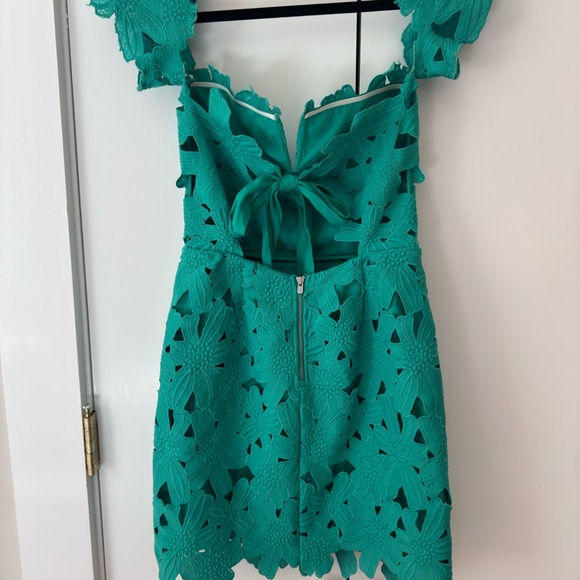 Saylor x Free People Dahlia Dress in Teal Size Small - Picture 3 of 12